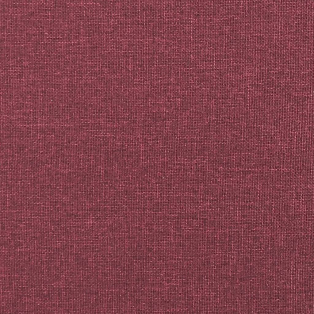 Poltrona Reclinabile in Tessuto Rosso Vino 372406