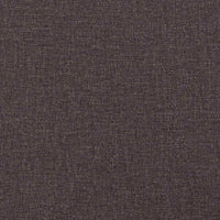 Poltrona Reclinabile Marrone Scuro in Tessuto 372408