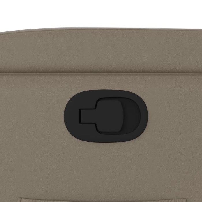 Poltrona Reclinabile Cappuccino in Similpelle 372471