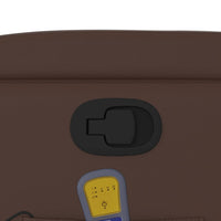 Poltrona Massaggiante Reclinabile marrone in Similpelle 372474