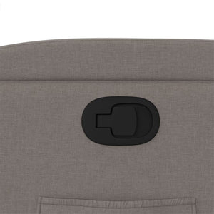 Poltrona Reclinabile in Tessuto Tortora 372487