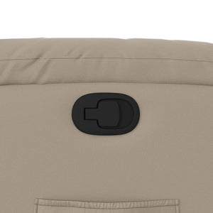 Poltrona Reclinabile Cappuccino in Similpelle 373440