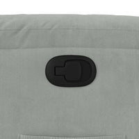 Poltrona Reclinabile Grigio Chiaro in Velluto 373500