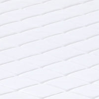 vidaXL Materasso in Schiuma Mediamente Morbido 90x190cm Single Size