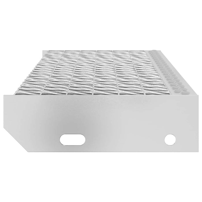 Gradino in Griglia 70x24x7 cm Acciaio Zincato 155678