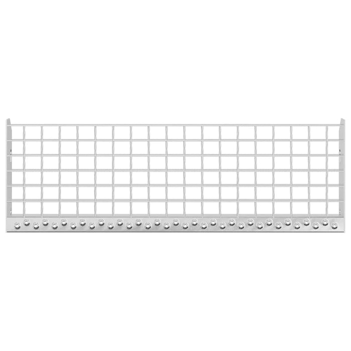 Gradino in Griglia 70x24x7 cm Acciaio Zincato 155678