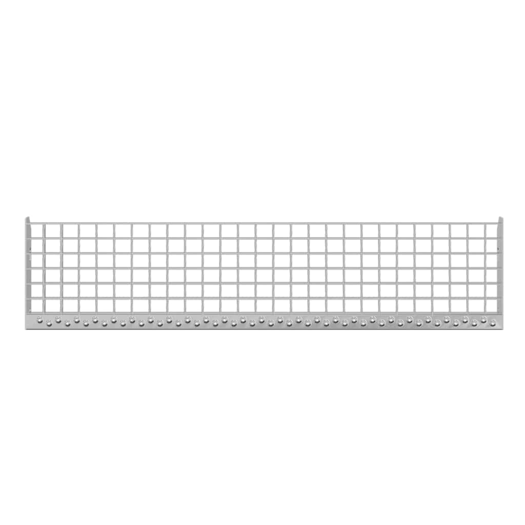 Gradino in Griglia 100x24x7 cm Acciaio Zincato 155681