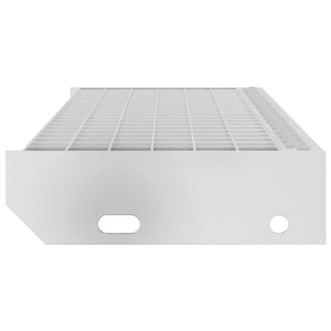 Gradino in Griglia 60x24x7 cm Acciaio Zincato 155682
