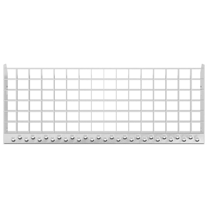 Gradino in Griglia 60x24x7 cm Acciaio Zincato 155682