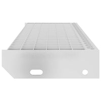 Gradino in Griglia 90x24x7 cm Acciaio Zincato 155685