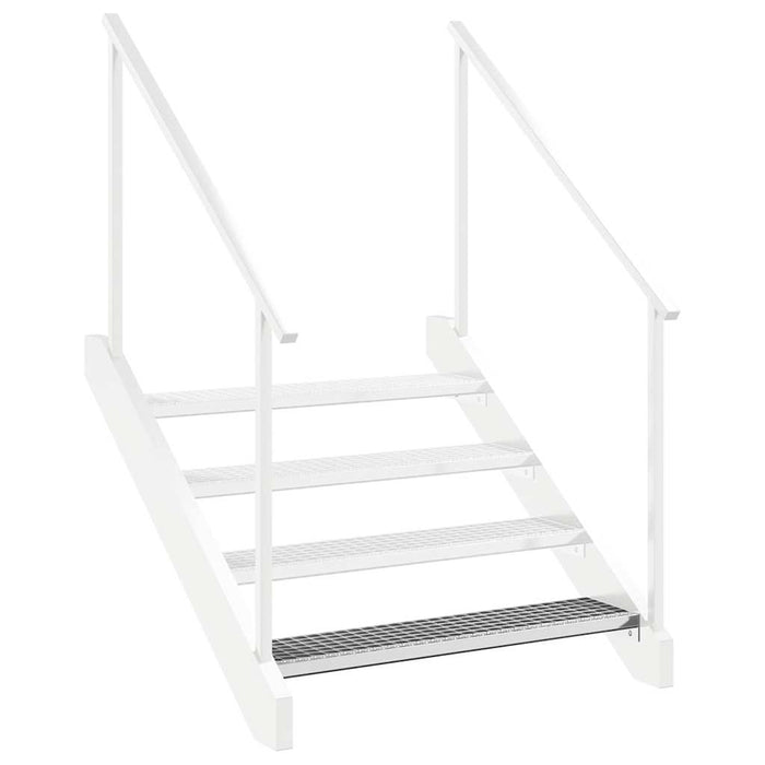 Gradino in Griglia 90x24x7 cm Acciaio Zincato 155685