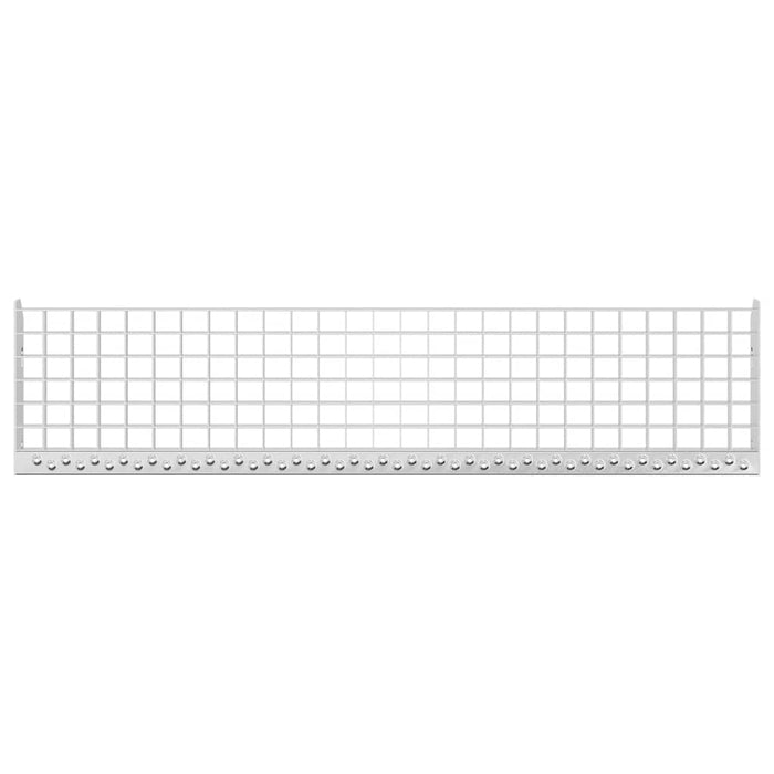 Gradino in Griglia 100x24x7 cm Acciaio Zincato 155686