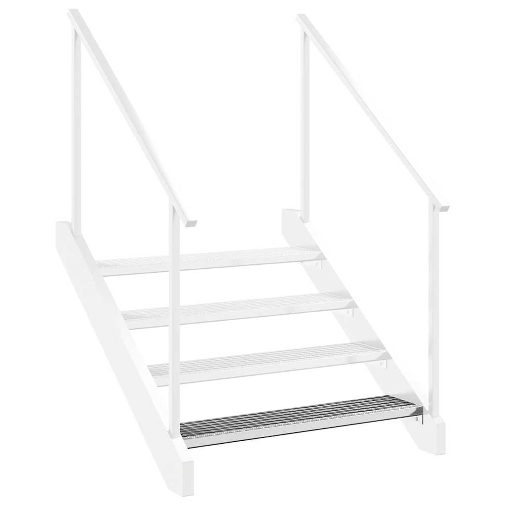 Gradino in Griglia 100x24x7 cm Acciaio Zincato 155686