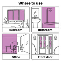 Pellicole per Finestre Smerigliate Grigie in PVC 3206455