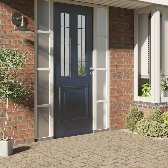 vidaXL Pellicole per Finestre Smerigliate Grigie in PVC