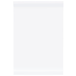 Adesivi per Mobili Autoadesivi Bianco Opaco 90x500 cm in PVC