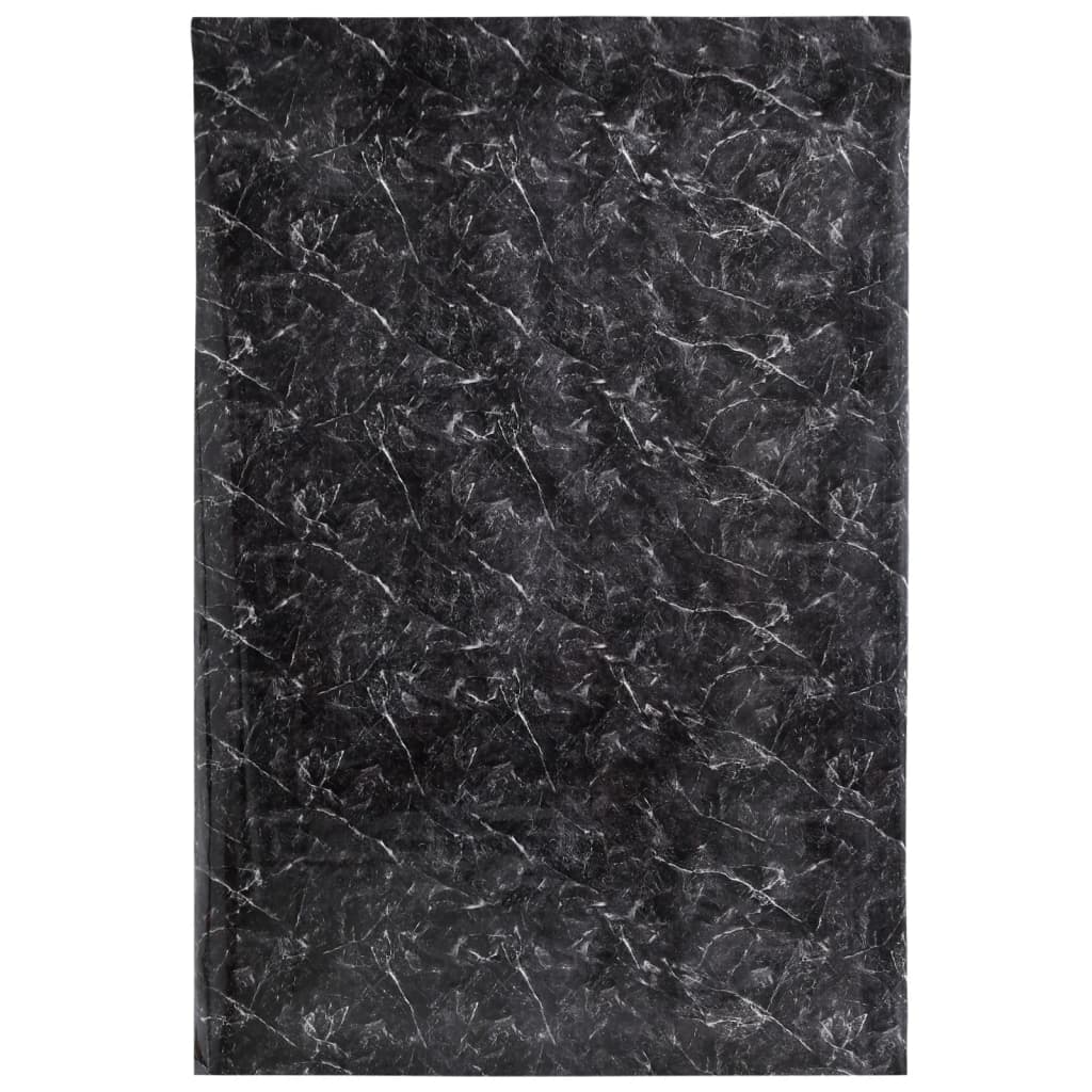 Adesivi per Mobili Autoadesivi Nero Marmoreo 90x500 cm in PVC 3206488