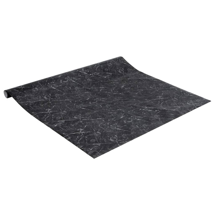 Adesivi per Mobili Autoadesivi Nero Marmoreo 90x500 cm in PVC 3206488