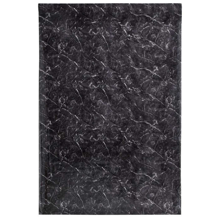 Adesivi per Mobili Autoadesivi Nero Marmoreo 90x500 cm in PVC 3206489