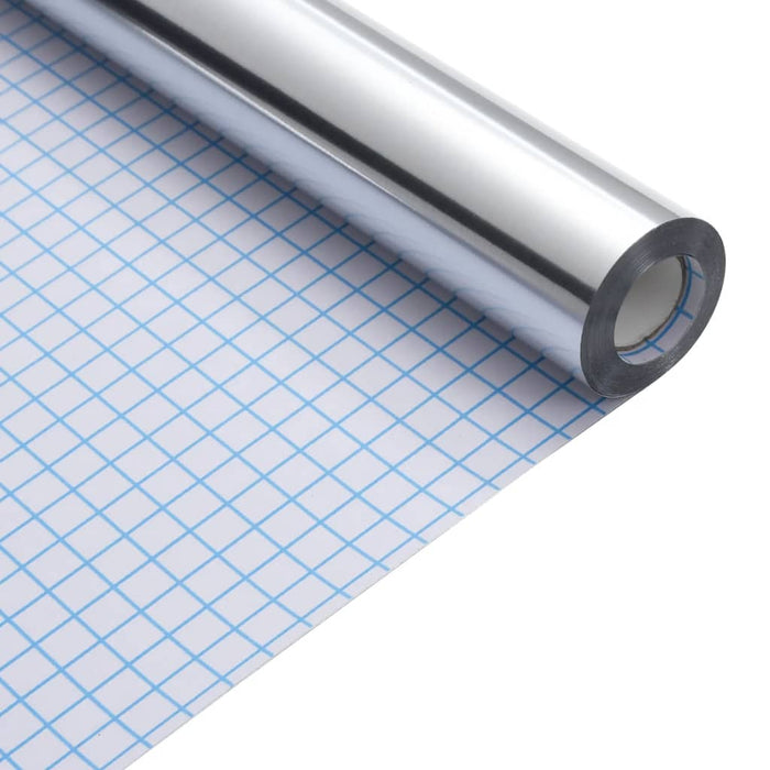 Adesivi per Mobili Autoadesivi Argento 90x500 cm in PET 3206490