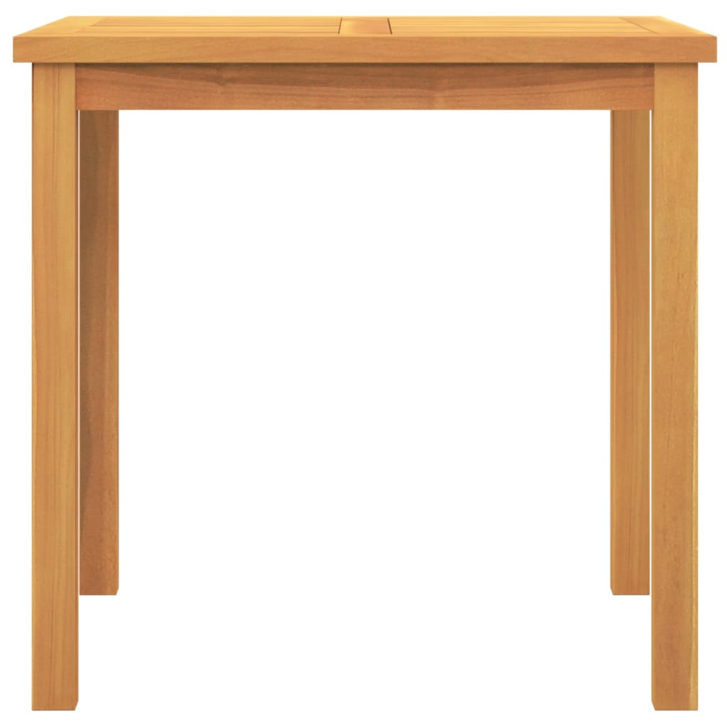 Set da Pranzo per Giardino 3 pz in Legno Massello di Teak