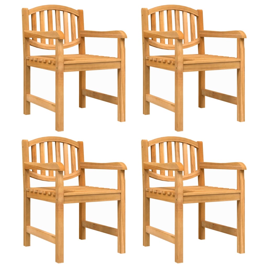 Set da Pranzo per Giardino 5 pz in Legno Massello di Teak 3157927