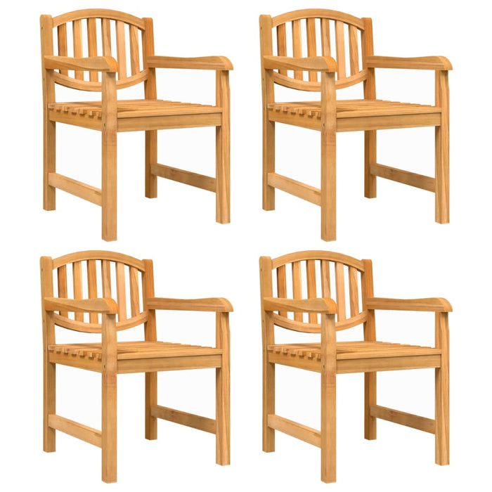 Set da Pranzo per Giardino 5 pz in Legno Massello di Teak 3157927