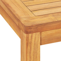 Set da Pranzo per Giardino 5 pz in Legno Massello di Teak 3157927