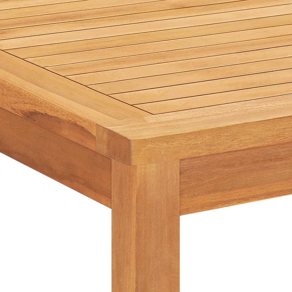 Set da Pranzo per Giardino 5 pz in Legno Massello di Teak 3157931