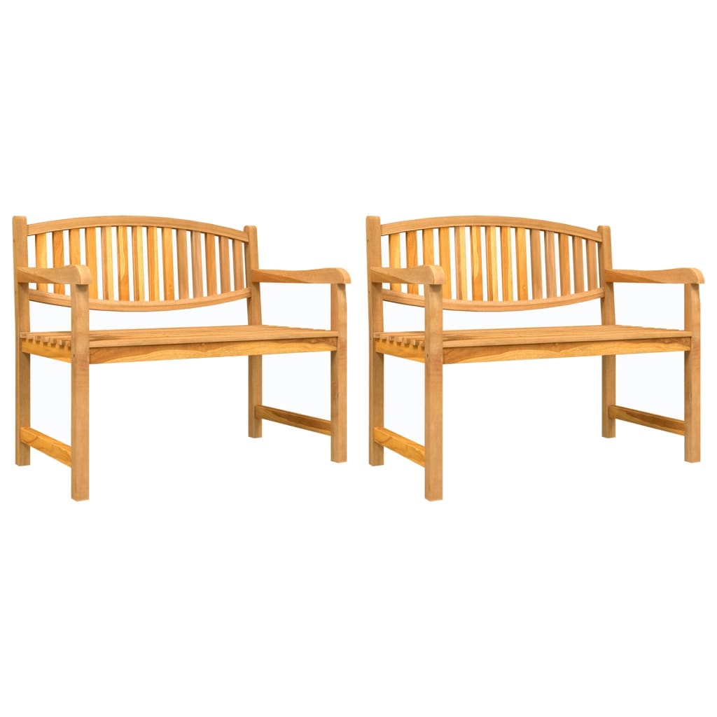 Set da Pranzo per Giardino 5 pz in Legno Massello di Teak 3157942