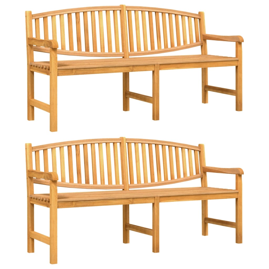 Set da Pranzo per Giardino 5 pz in Legno Massello di Teak 3157948