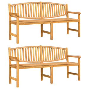 Set da Pranzo per Giardino 5 pz in Legno Massello di Teak 3157948