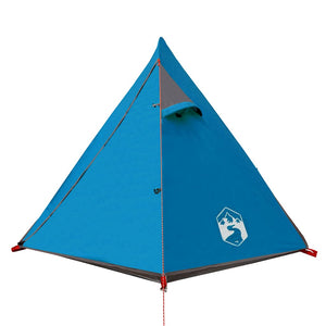 Tenda da Campeggio a Cupola per 2 Persone Blu Impermeabile 94320