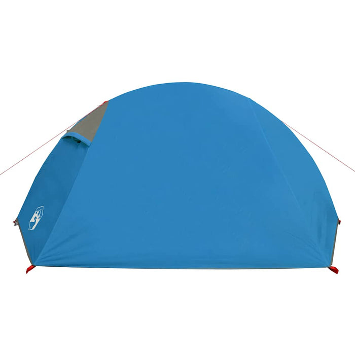 Tenda da Campeggio a Cupola per 2 Persone Blu Impermeabile 94320