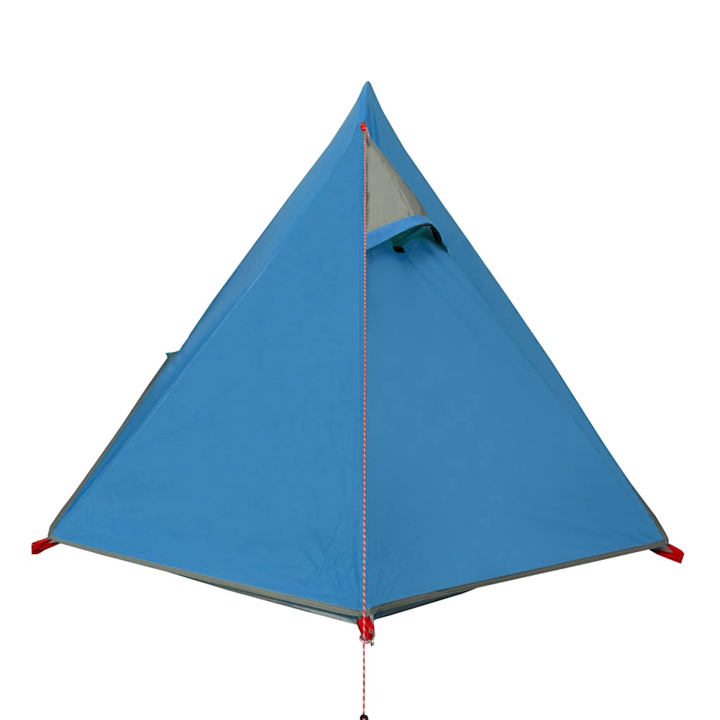 Tenda da Campeggio a Cupola per 2 Persone Blu Impermeabile 94320