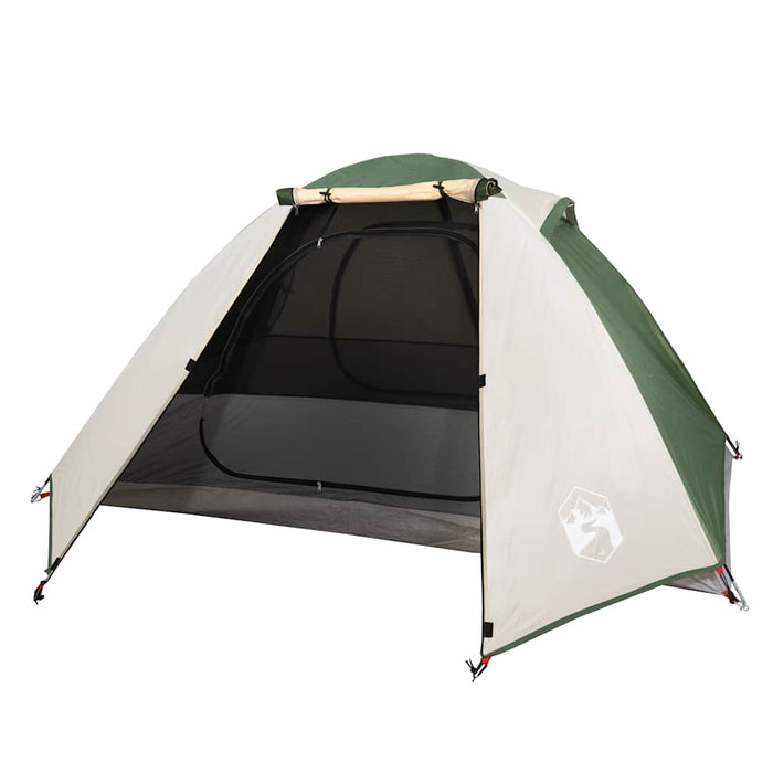 Tenda da Campeggio a Cupola per 2 Persone Verde Impermeabile 94323