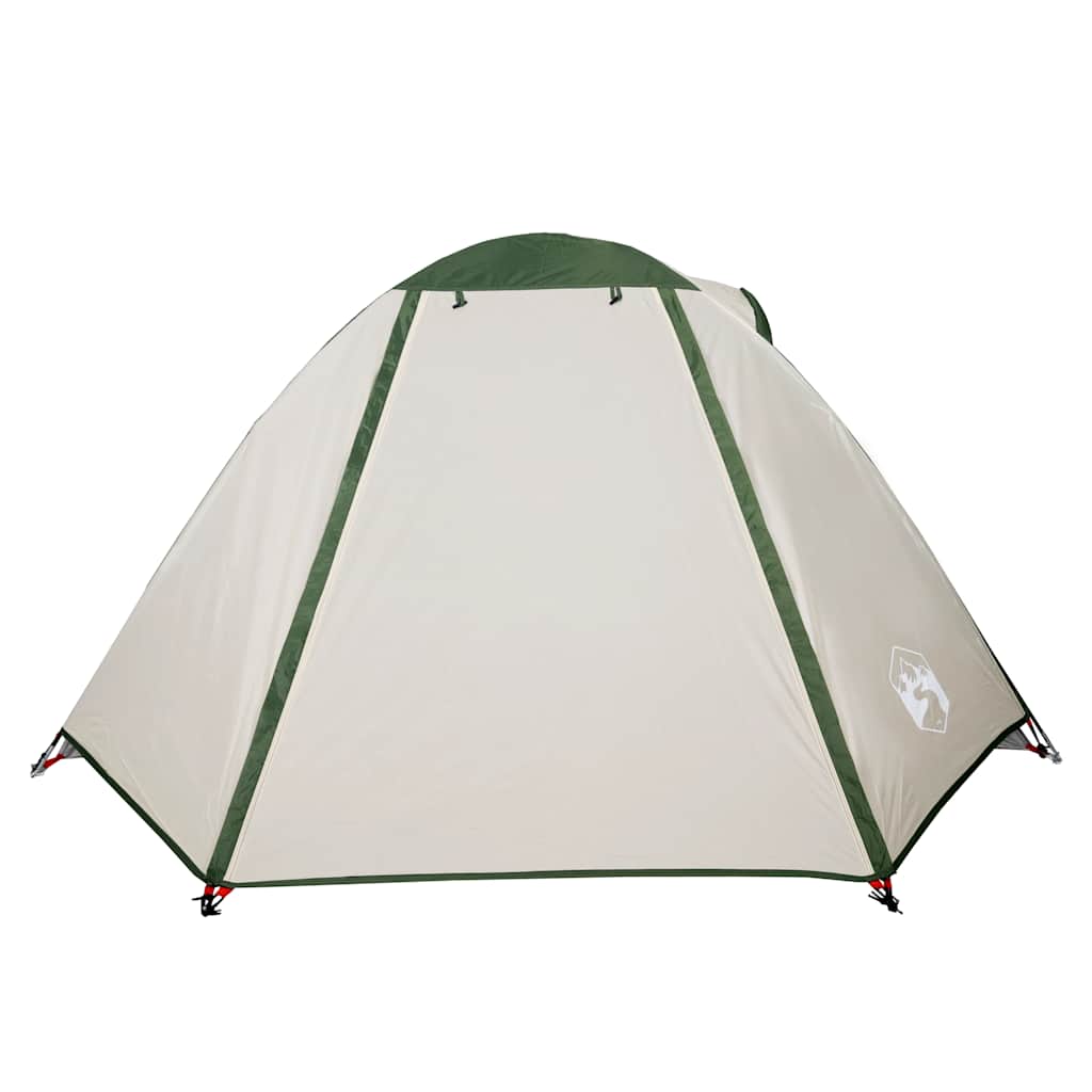 Tenda da Campeggio a Cupola per 2 Persone Verde Impermeabile 94323