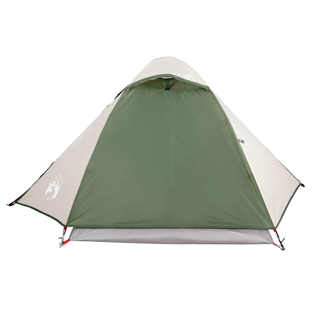 Tenda da Campeggio a Cupola per 2 Persone Verde Impermeabile 94323
