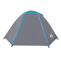 Tenda da Campeggio a Cupola per 2 Persone Blu Impermeabile 94324