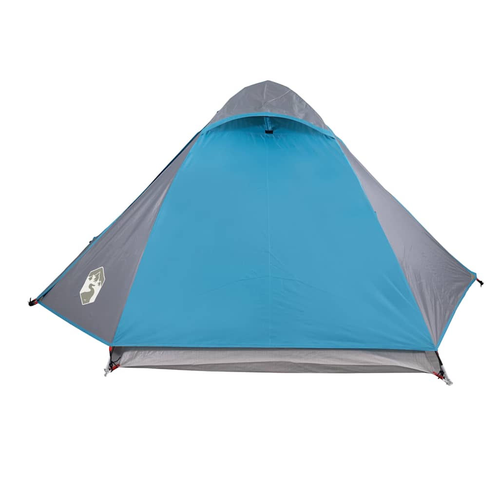 Tenda da Campeggio a Cupola per 2 Persone Blu Impermeabile 94324