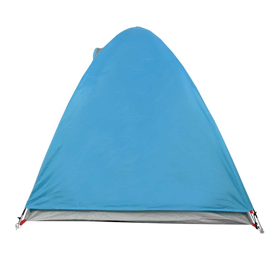 Tenda da Campeggio a Cupola per 2 Persone Blu Impermeabile 94328