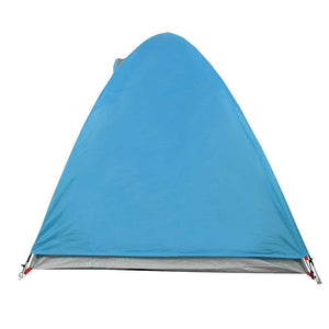 Tenda da Campeggio a Cupola per 2 Persone Blu Impermeabile 94328