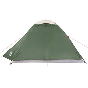 Tenda da Campeggio a Cupola per 3 Persone Verde Impermeabile 94331