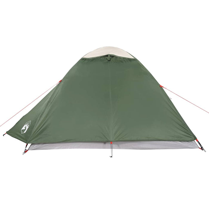 Tenda da Campeggio a Cupola per 3 Persone Verde Impermeabile 94331