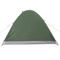 Tenda da Campeggio a Cupola per 3 Persone Verde Impermeabile