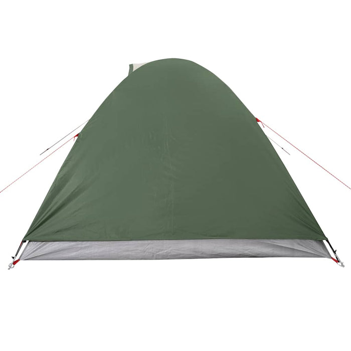 Tenda da Campeggio a Cupola per 3 Persone Verde Impermeabile