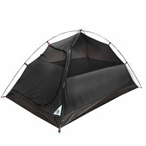 Tenda Campeggio a Cupola 3 Persone Bianca Tessuto Impermeabile 94334
