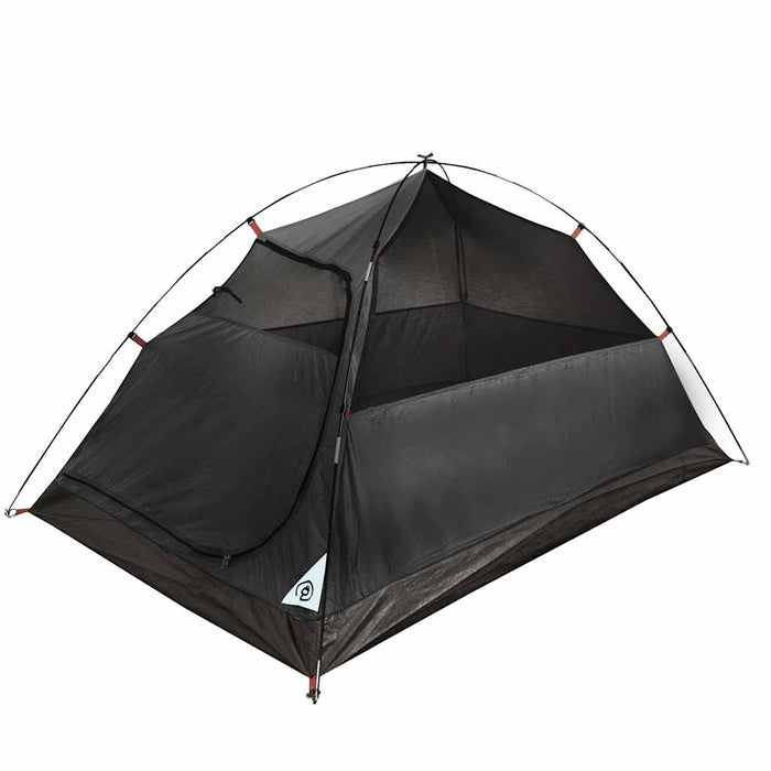 Tenda Campeggio a Cupola 3 Persone Bianca Tessuto Impermeabile 94334