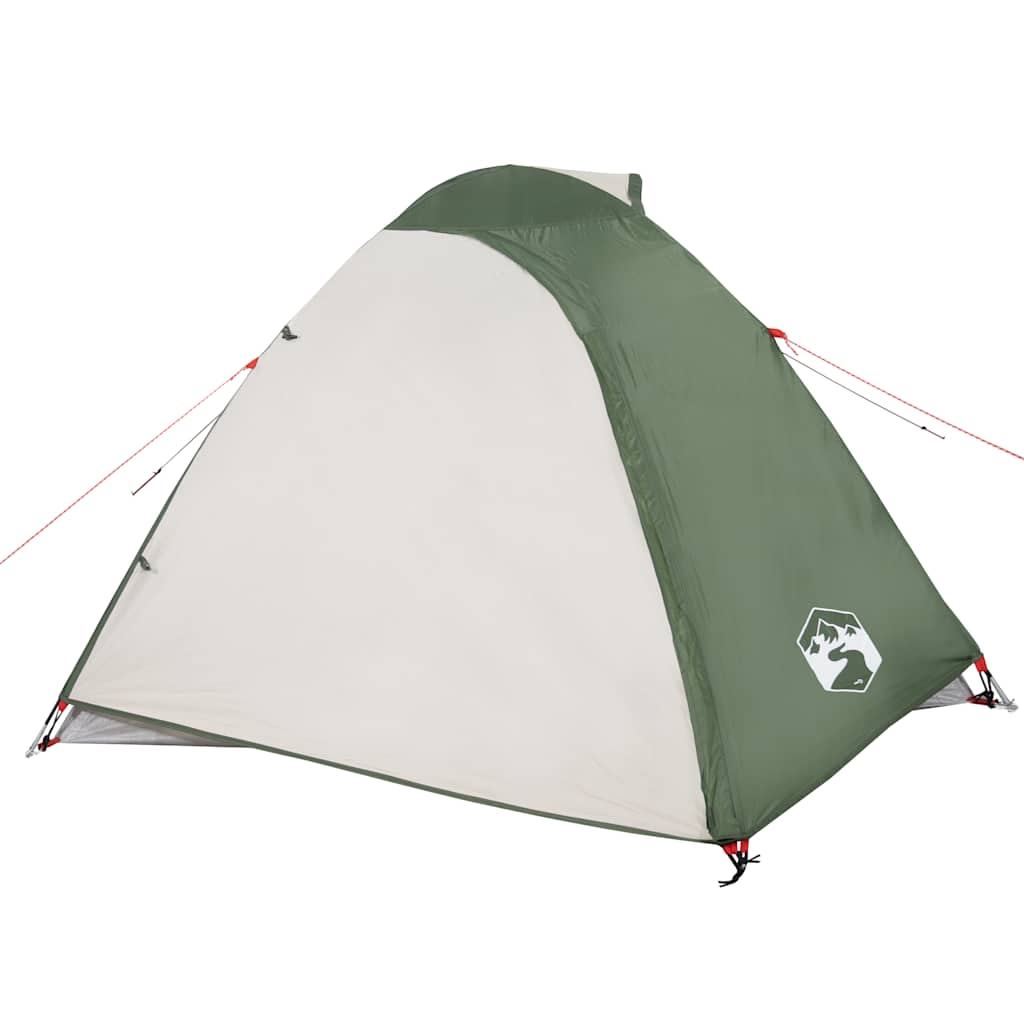 Tenda da Campeggio a Cupola per 4 Persone Verde Impermeabile 94335