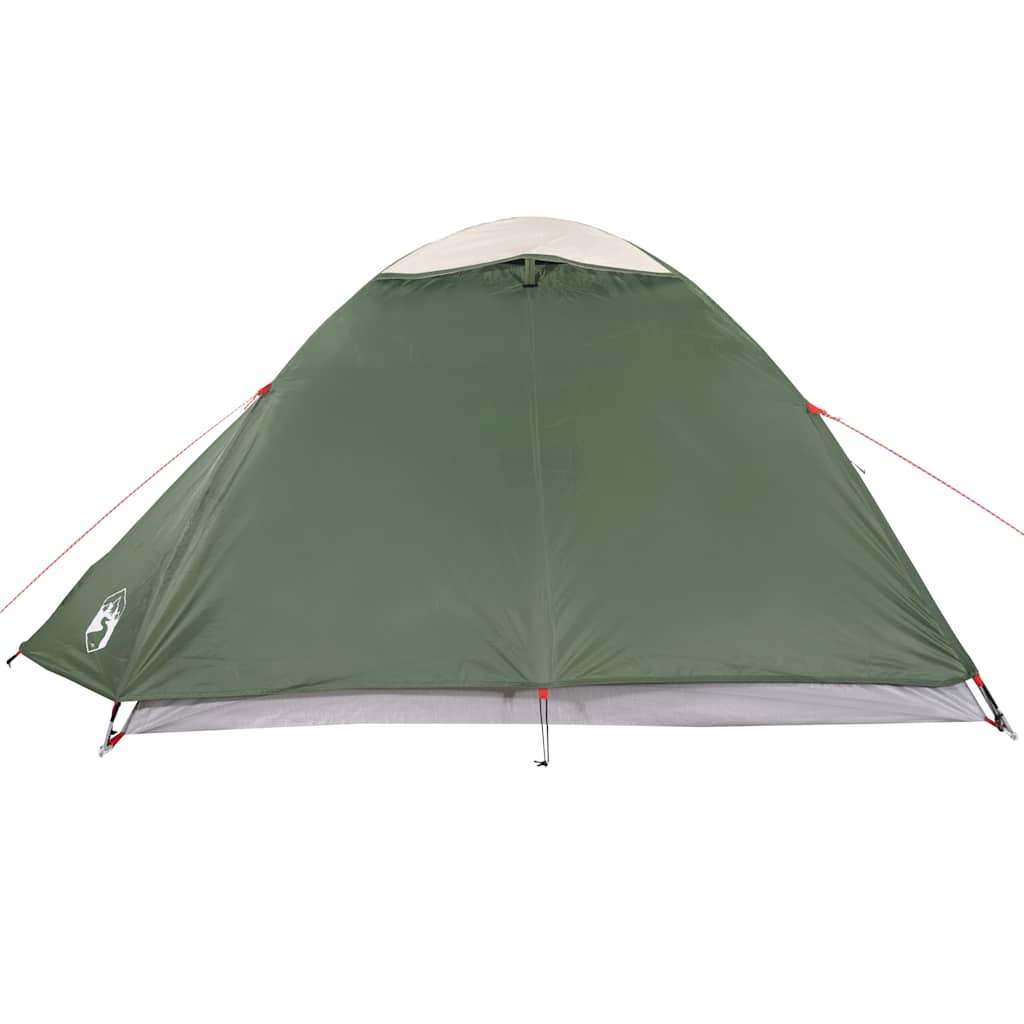 Tenda da Campeggio a Cupola per 4 Persone Verde Impermeabile 94335